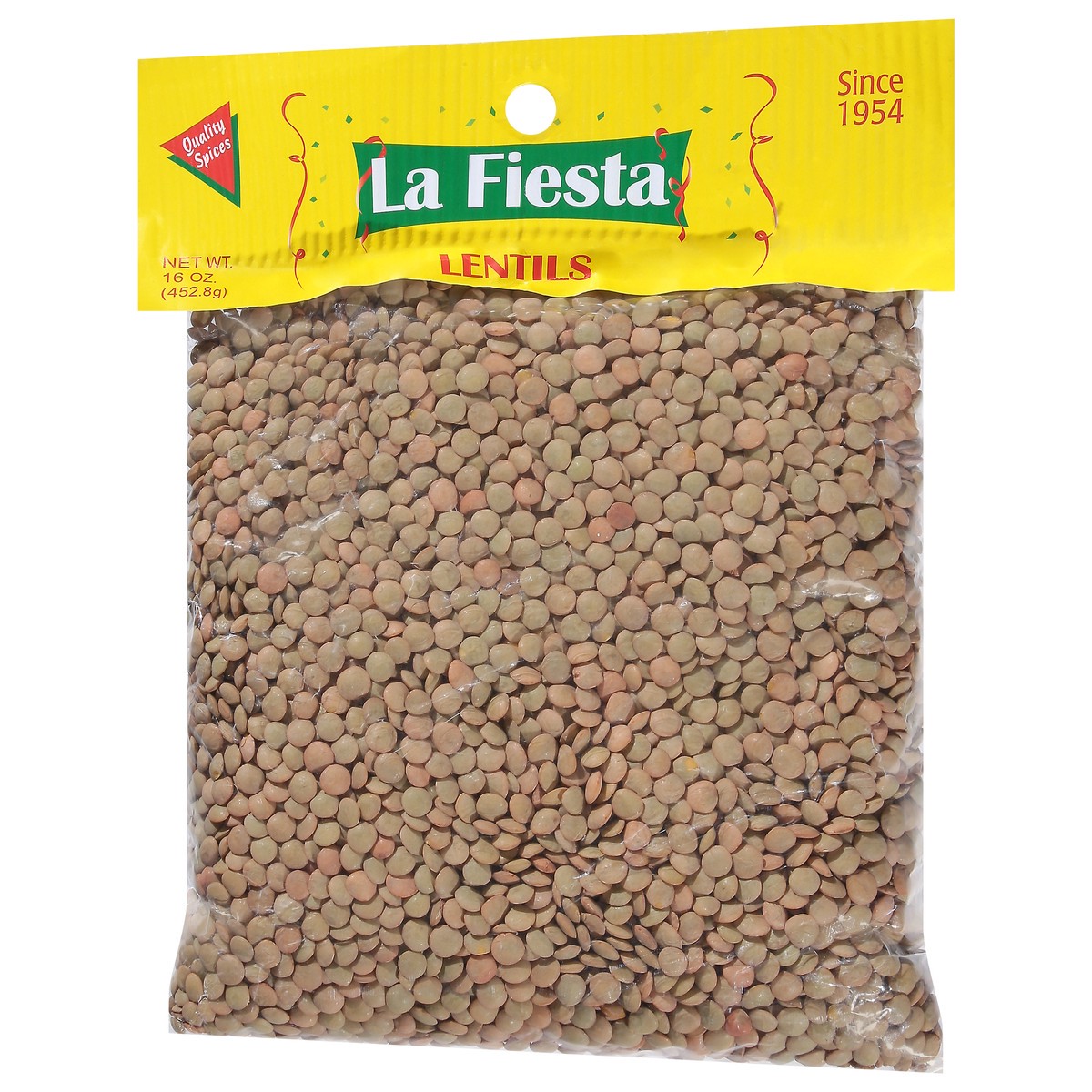 slide 8 of 12, La Fiesta Lentils 16 oz, 16 oz