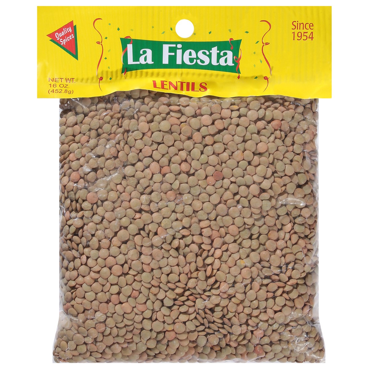 slide 1 of 12, La Fiesta Lentils 16 oz, 16 oz