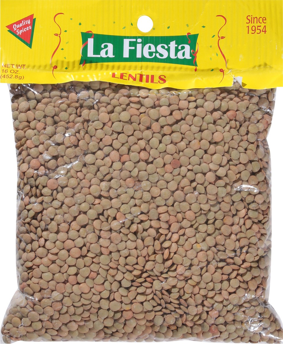 slide 3 of 12, La Fiesta Lentils 16 oz, 16 oz