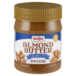 Meijer Crunchy Almond Butter