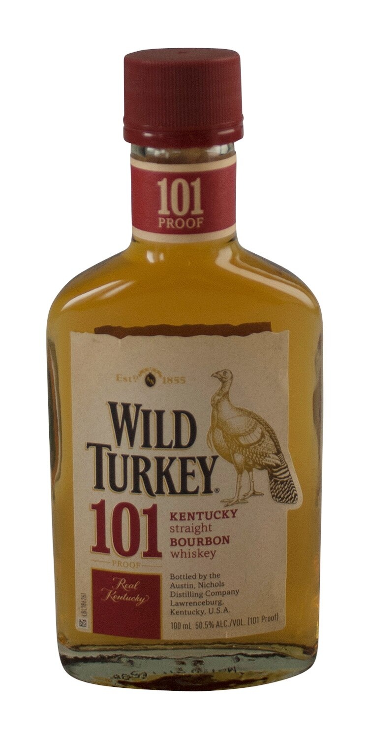 slide 1 of 1, Wild Turkey Bourbon, 100 ml