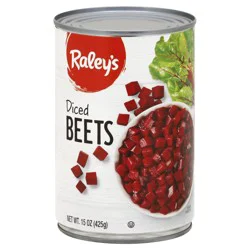 Raley's Diced Beets 15 oz