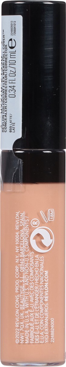 slide 9 of 12, Colorstay Flex Wear Full Cover Latte 055 Concealer 0.34 fl oz, 0.34 fl oz
