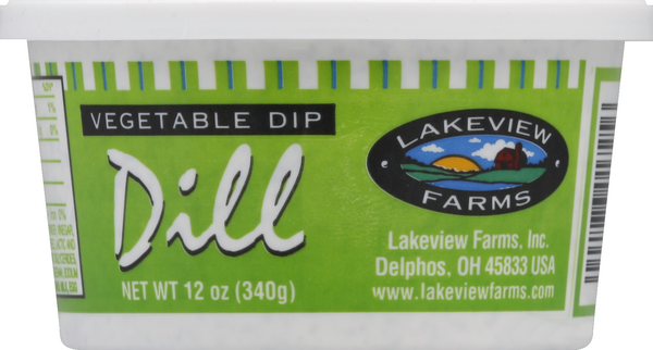 slide 1 of 1, Lakeview Farms Vegetable Dip 12 Oz, 12 oz