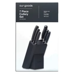 our goods Cutlery Set with Knife Block