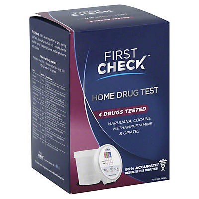 slide 1 of 6, First Check At Home Drug Testing Kit, 1 ct