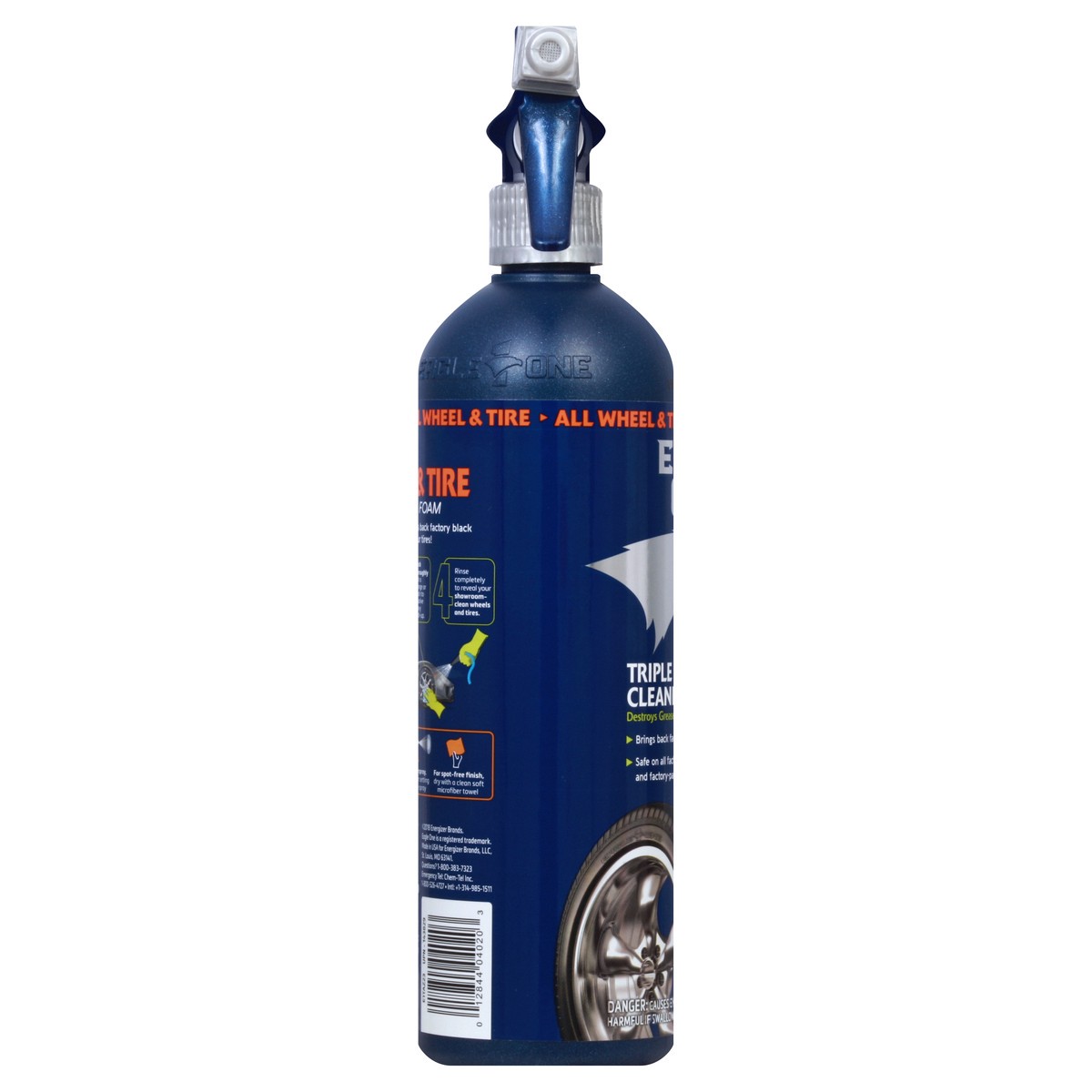 slide 3 of 9, Eagle One All Wheel & Tire Triple Cleaning Foam, Spray, 23 oz