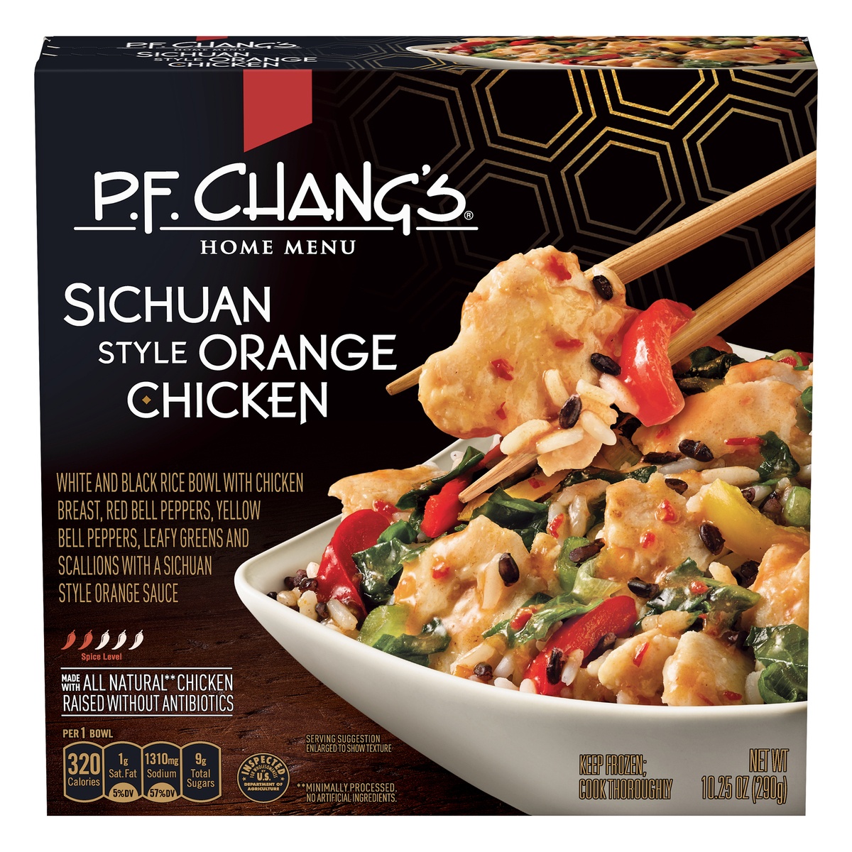 slide 1 of 3, P.F. Chang's Home Menu Sichuan Style Orange Chicken, 10.25 oz
