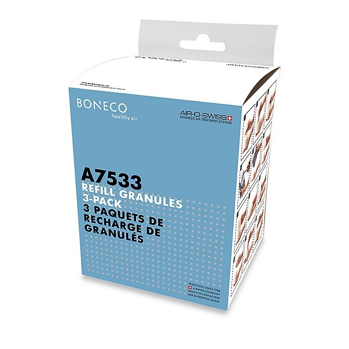 slide 1 of 1, Boneco Air-O-Swiss Refill Granules For Demineralization Cartridge, 3 ct