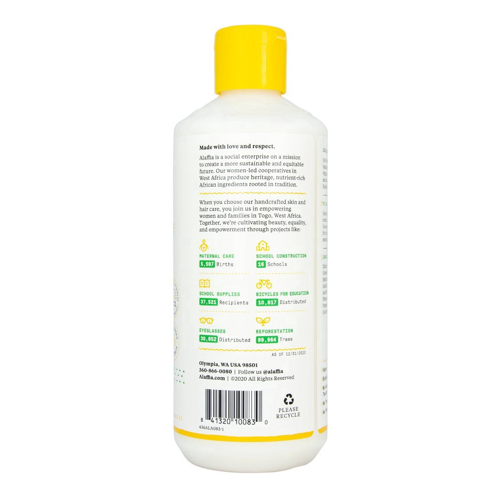 slide 5 of 9, Alaffia Everyday Coconut Purely Coconut Conditioner - 16 fl oz, 16 fl oz