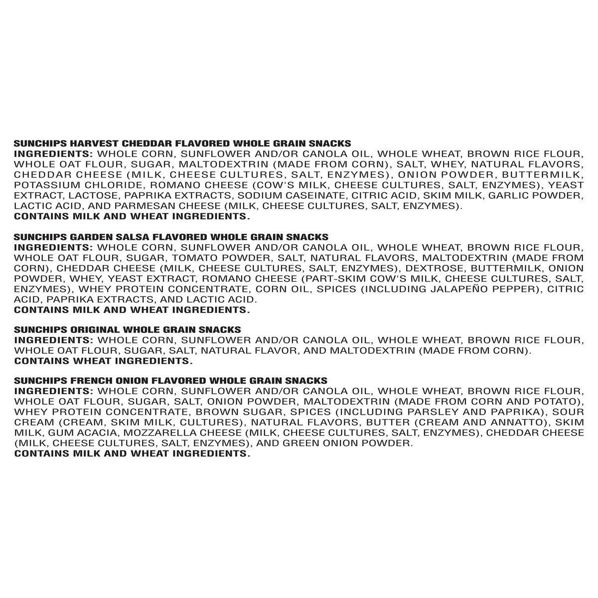 slide 9 of 11, Frito-Lay SunChips Mix Variety Pack - 30 ct, 30 ct