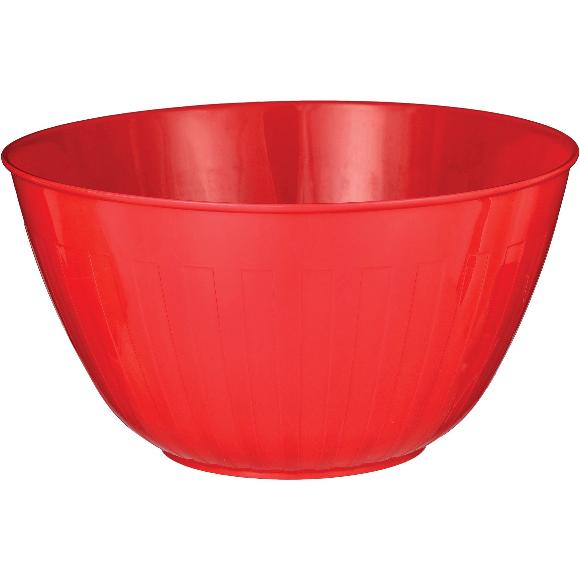 slide 1 of 1, our goods Bowl - Red, 6 qt