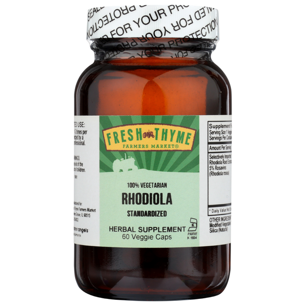 slide 1 of 1, Fresh Thyme Rhodiola Powder Veggie Cap, 1 ct
