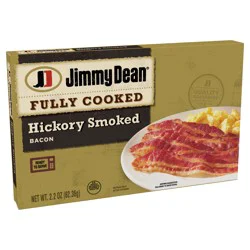 Jimmy Dean Fully Cooked Premium Hickory Smoked Bacon, 2.2 oz.