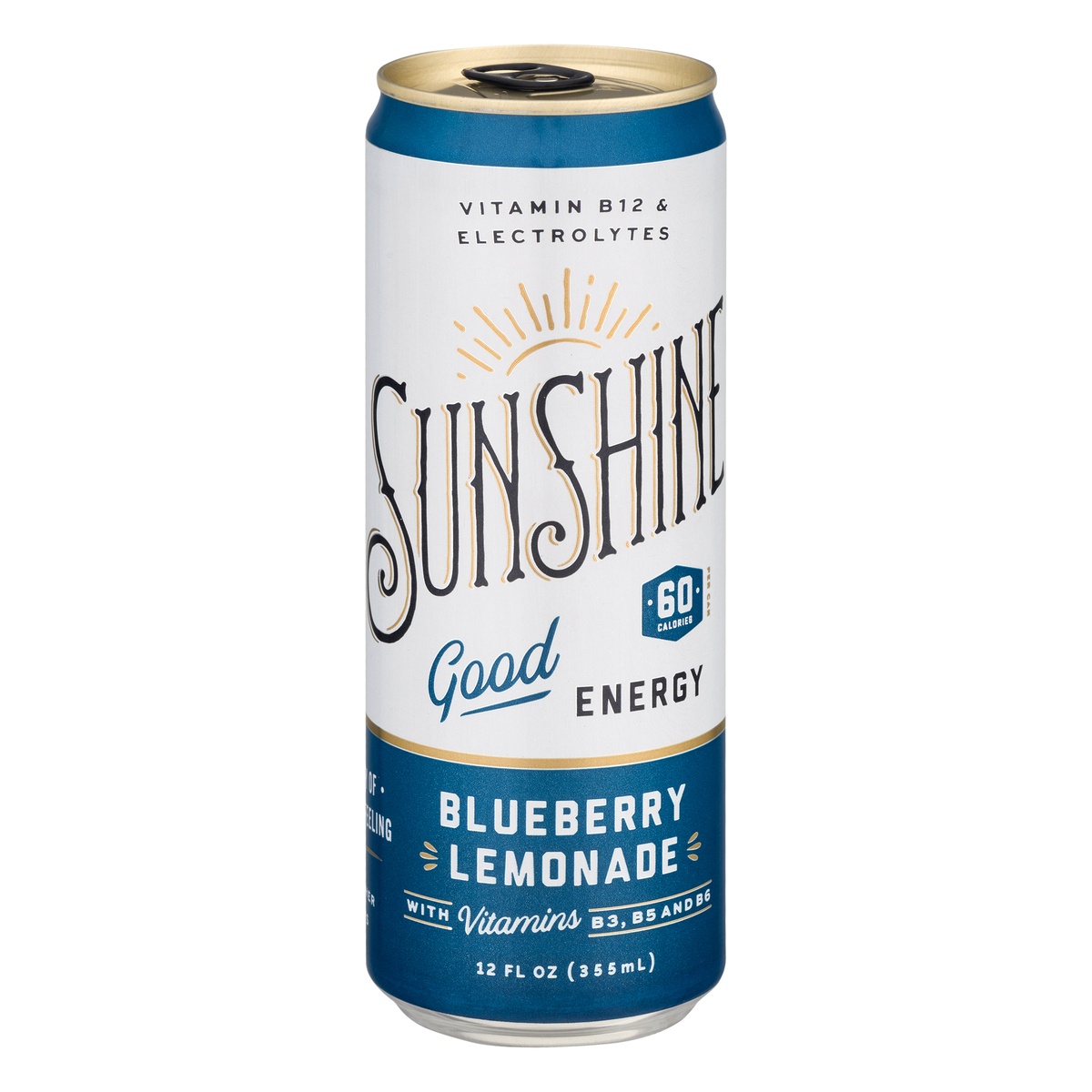 slide 1 of 1, Sunshine Good Energy Blueberry Lemonade - 12 fl oz, 12 fl oz