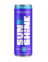 Sunshine Good Energy Blueberry Lemonade - 12 fl oz