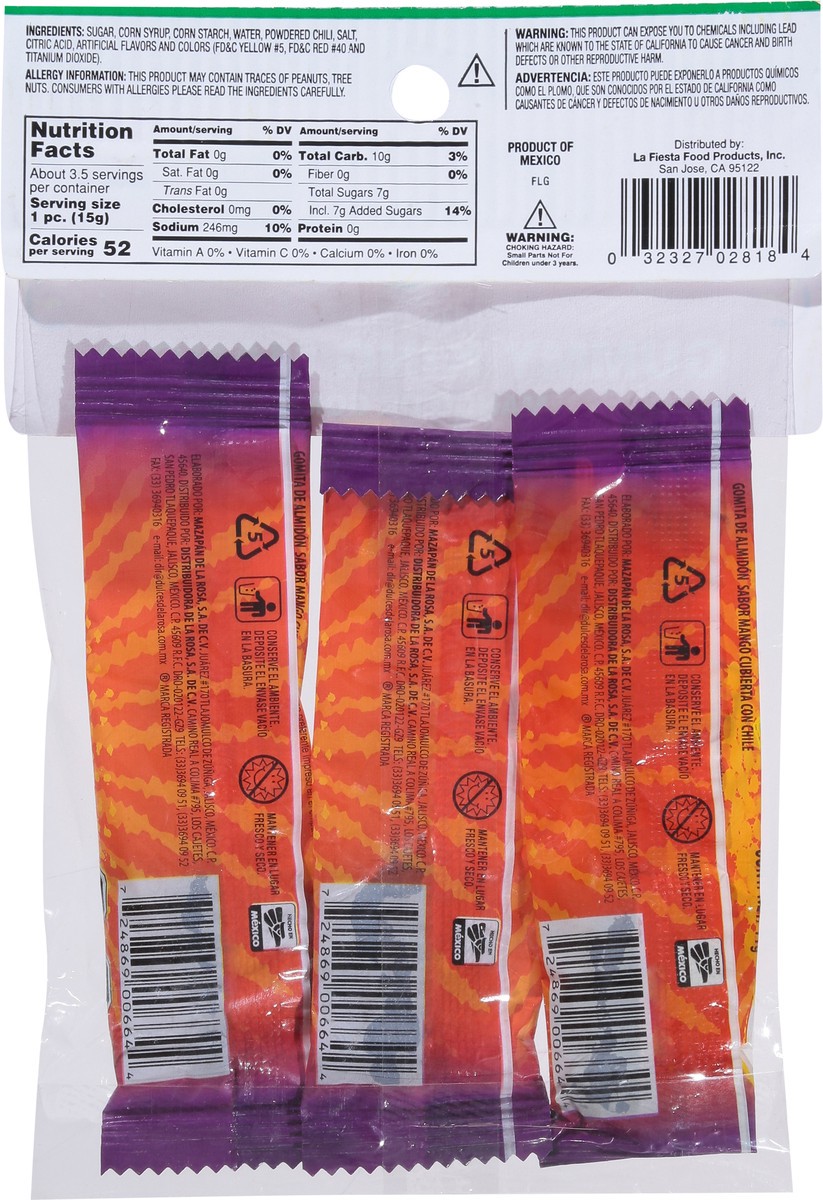 slide 11 of 13, La Fiesta Mango Gummy King 1.29 oz, 1.29 oz