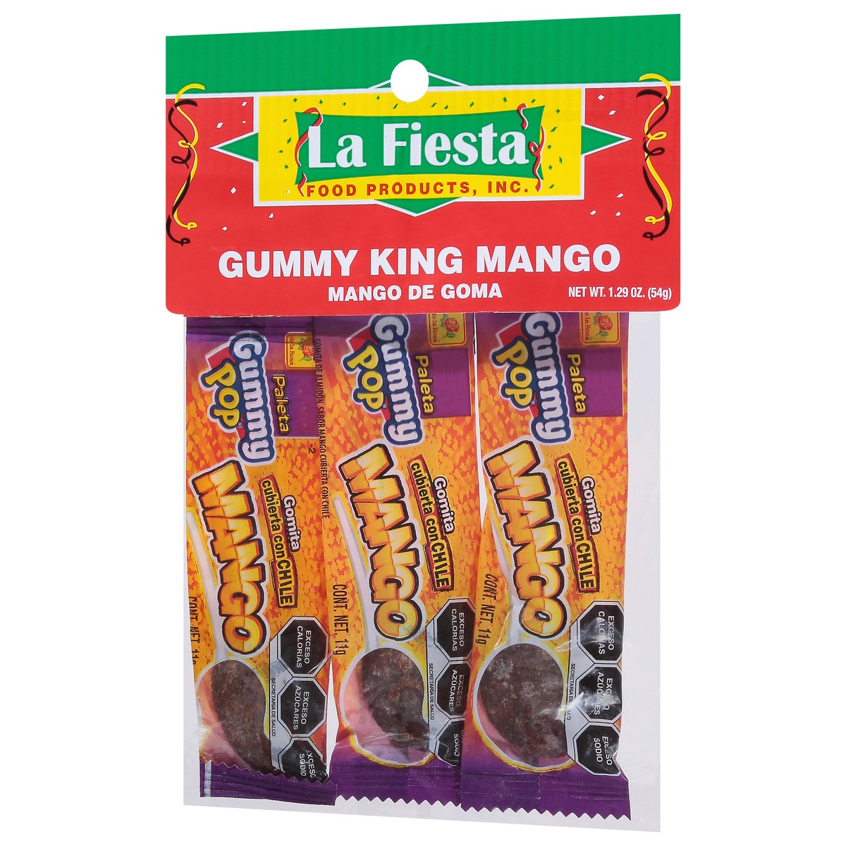 slide 13 of 13, La Fiesta Mango Gummy King 1.29 oz, 1.29 oz
