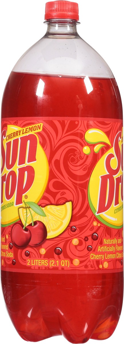 slide 5 of 9, Sun Drop Cherry Lemon Citrus Soda - 2 liter, 2 liter