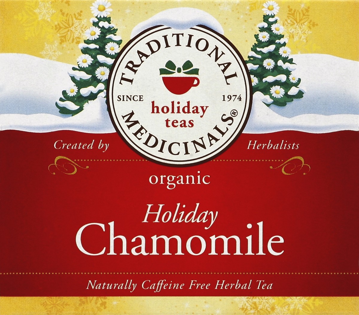 slide 2 of 4, Traditional Medicinals Organic Holiday Chamomile Tea, 18.3 oz