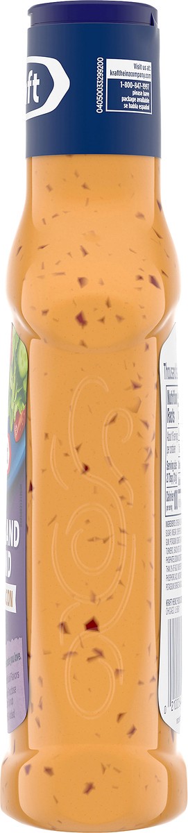 slide 9 of 9, Kraft Thousand Island Salad Dressing with Bacon, 16 fl oz Bottle, 16 fl oz