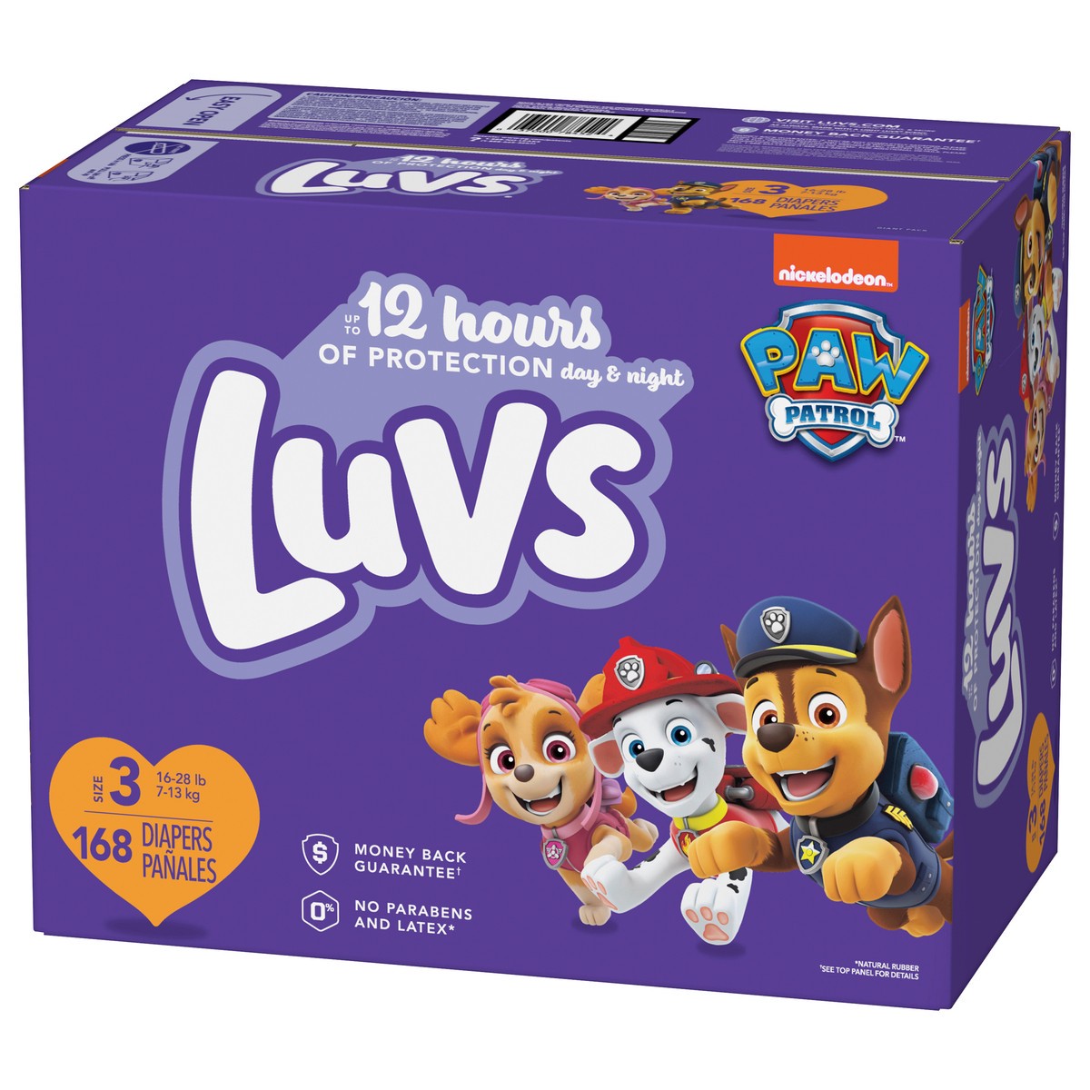 slide 2 of 8, Luvs Diapers Size 3 168 Count, 168 ct