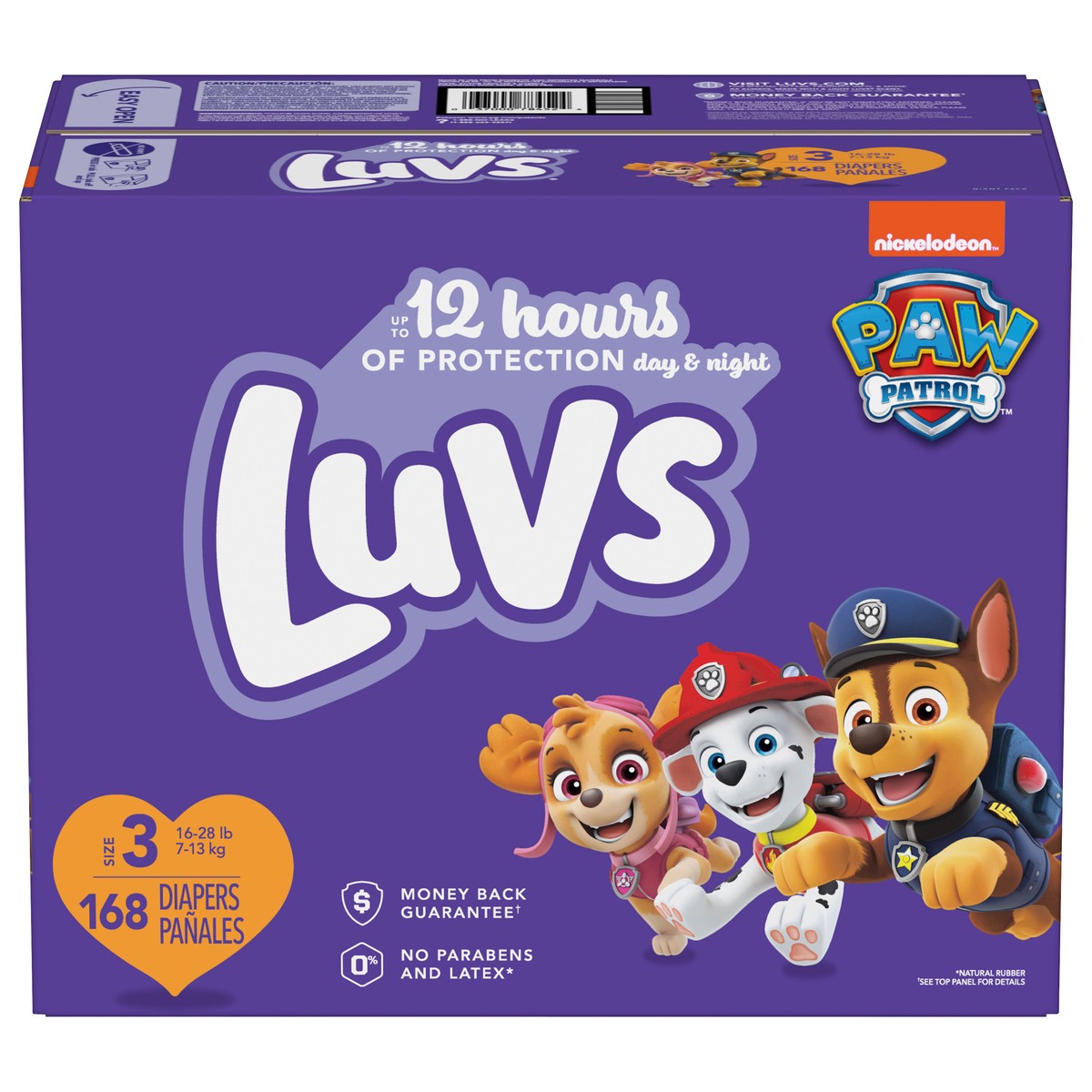 slide 7 of 8, Luvs Diapers Size 3 168 Count, 168 ct