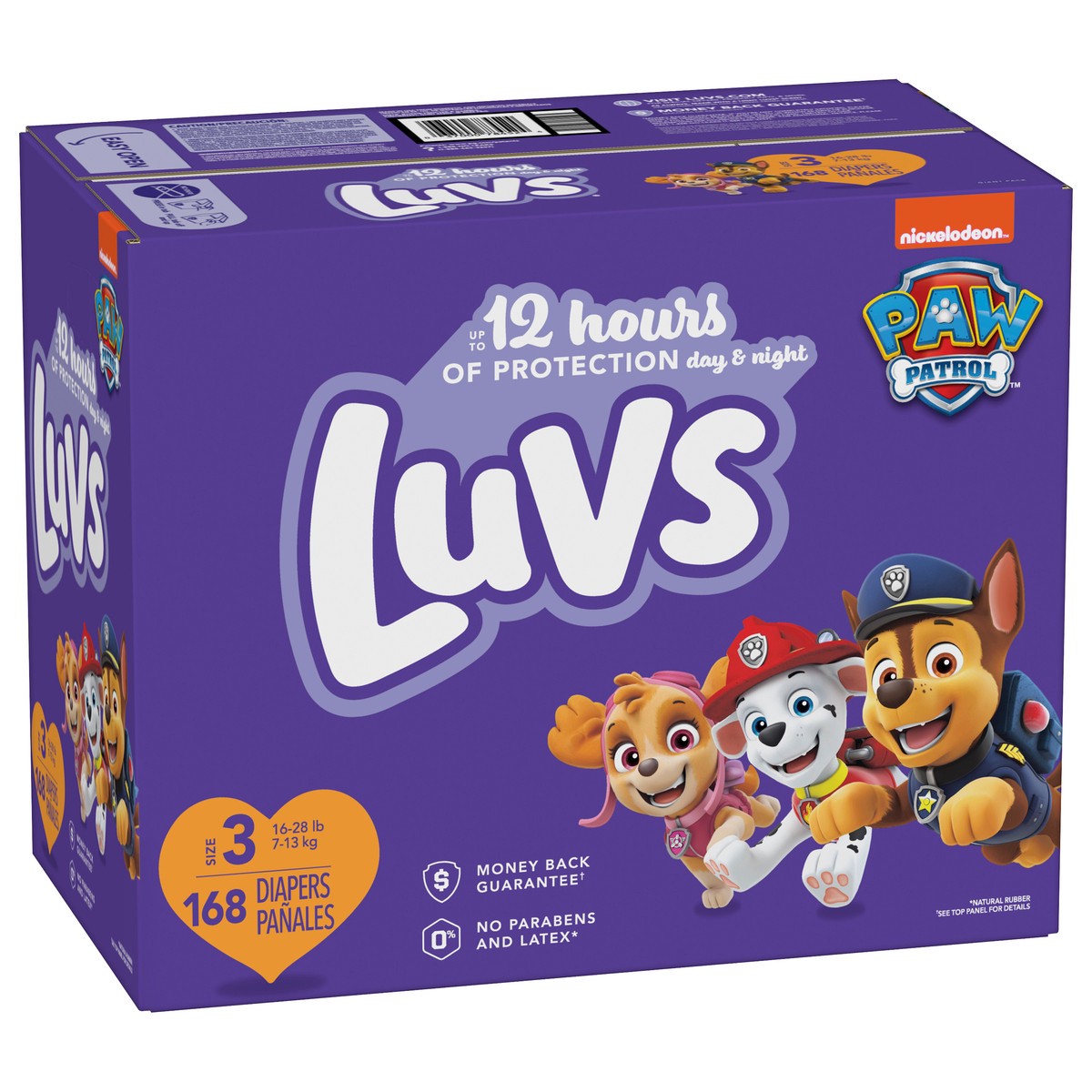 slide 5 of 8, Luvs Diapers Size 3 168 Count, 168 ct