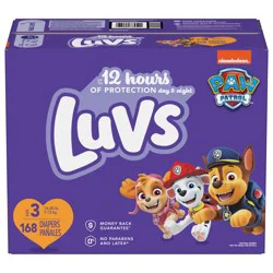 Luvs Diapers Size 3 168 Count