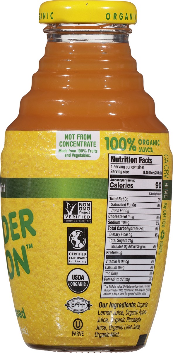 slide 4 of 12, Wonder Lemon Lemon Mint Juice 8.45 fl oz, 8.45 fl oz
