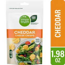 Simple Truth Cheddar Cheese Crisps