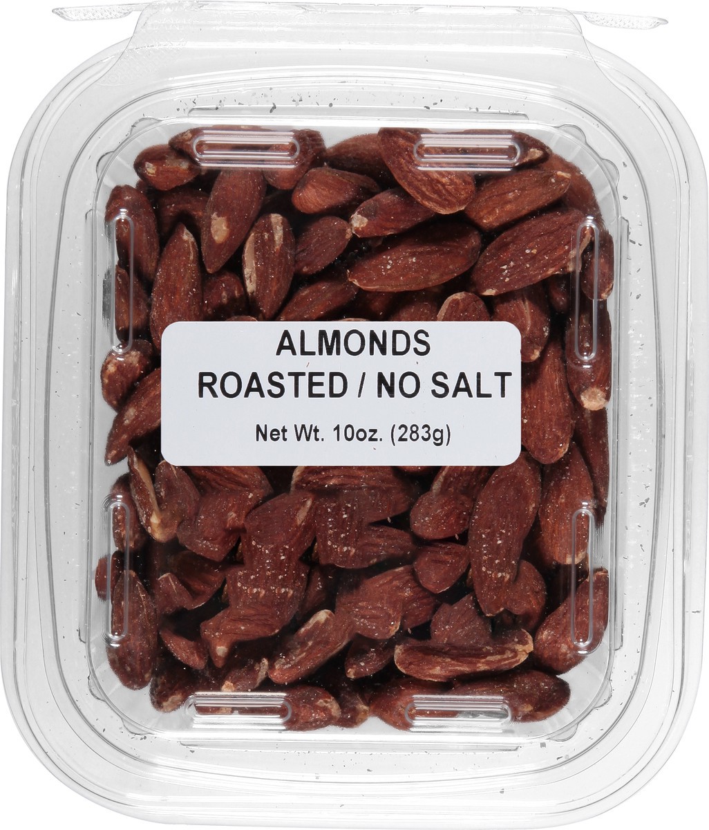 slide 7 of 12, JLM Manufacturing Roasted / No Salt Almonds 10 oz, 10 oz