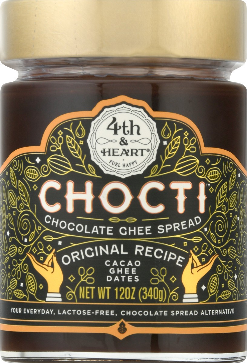 slide 2 of 13, 4th & Heart Chocti Chocolate Ghee Spread 12 oz, 12 oz