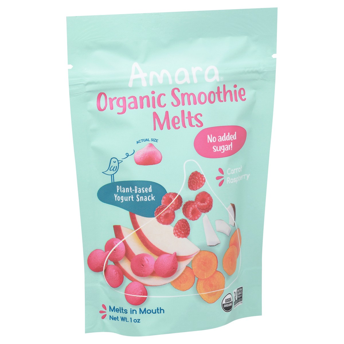 slide 9 of 9, Amara Organic Smoothie Melts 1 oz, 1 oz