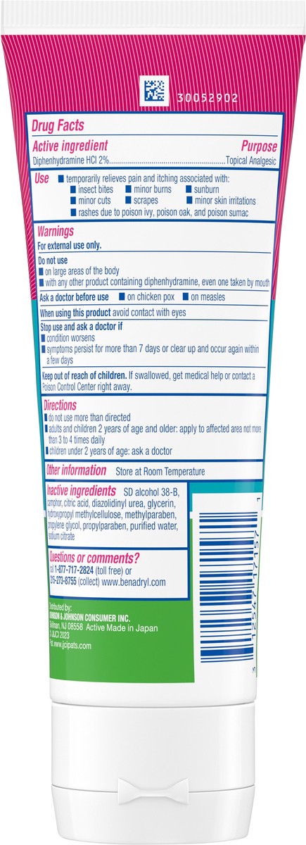 slide 7 of 7, Benadryl Itch Stopping Gel, Extra Strength, 3.5 Fl. Oz, 3.5 fl oz