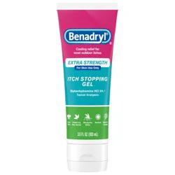 Benadryl Itch Stopping Gel, Extra Strength, 3.5 Fl. Oz