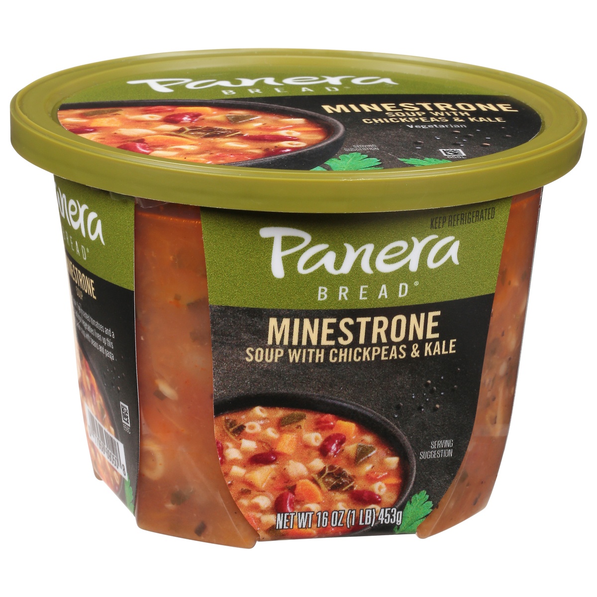 slide 2 of 11, Panera Minestrone Soup with Chickpeas & Kale, 16 oz