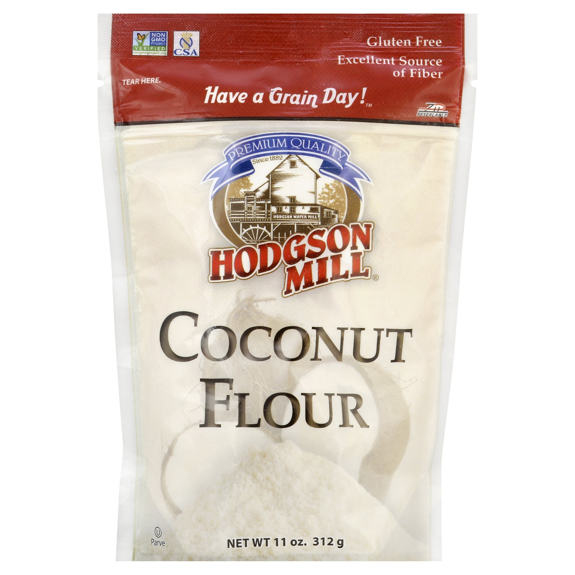 slide 1 of 1, Hodgson Mill Coconut Flour, 11 oz