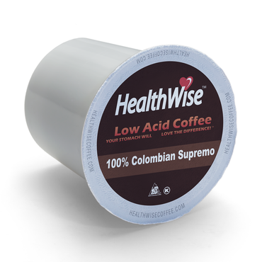 slide 1 of 1, HealthWise Coffee Low Acid Keurig K-Cups, 12 ct