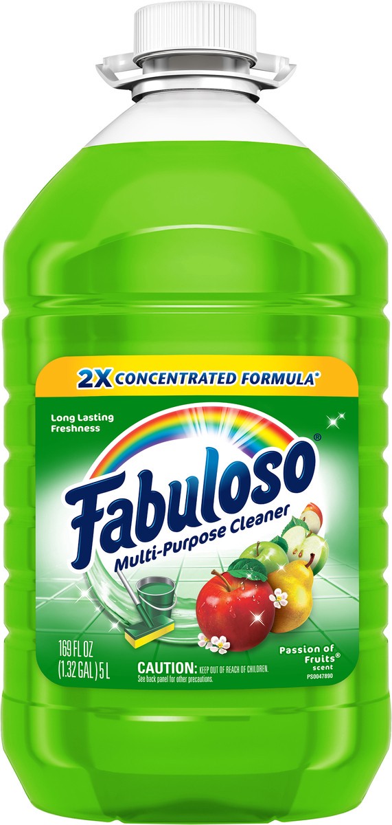 slide 6 of 8, Fabuloso Multi-Purpose Cleaner Passion Of Fruits, 169 fl oz