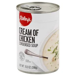 Raleys Raley's Condensed Cream Of Chicken Soup 10.5 Oz