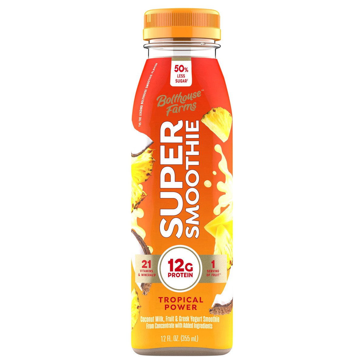 slide 1 of 11, Bolthouse Farms Tropical Power Super Smoothie 15.2oz, 12 fl oz