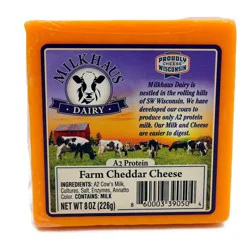 Milkhaus A2 Protein Cheddar