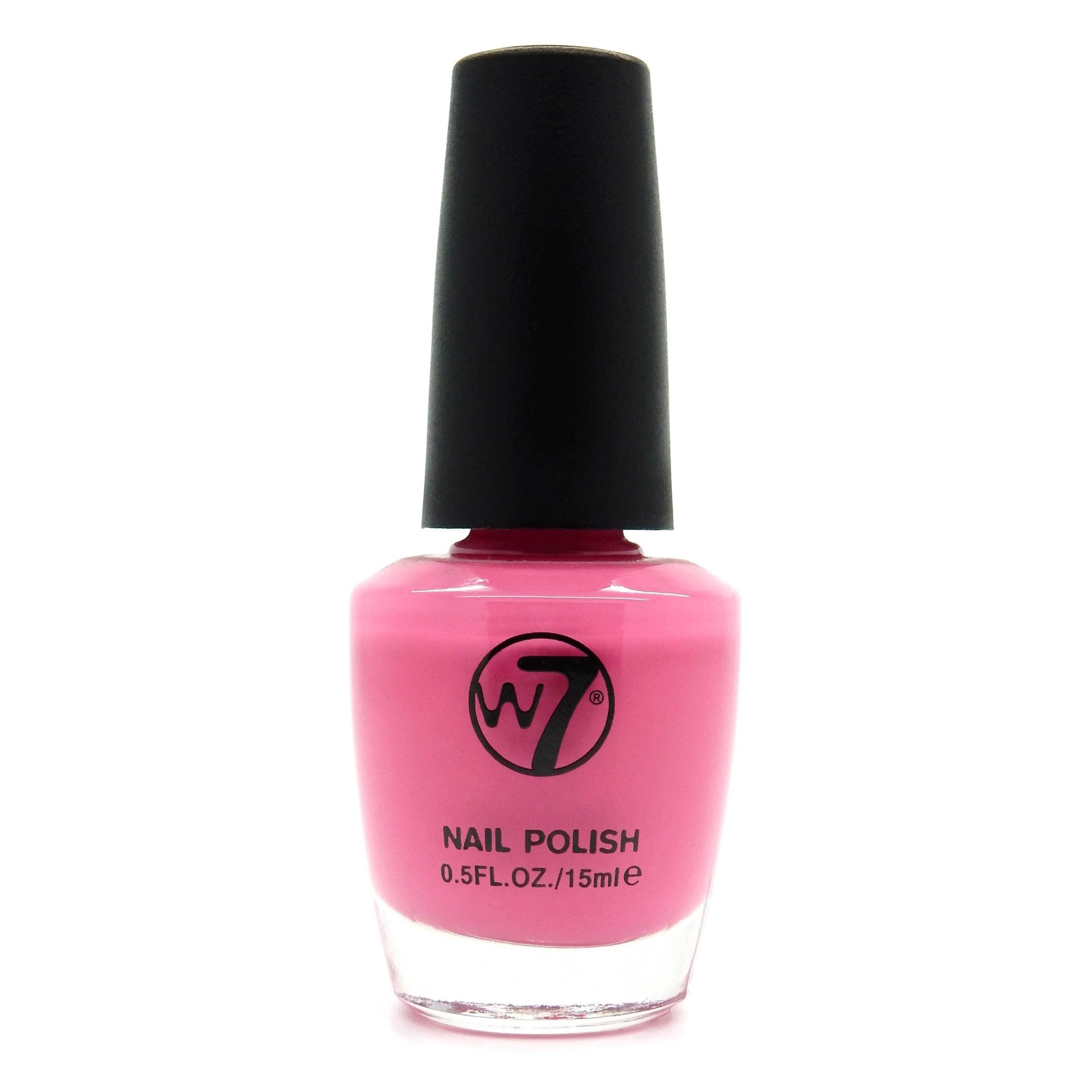 slide 1 of 1, W7 Nail Polish - Barbie Pink, 1 ct