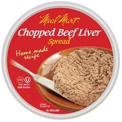 Meal Mart Chopped Beef Liver Spread - Glatt Kosher