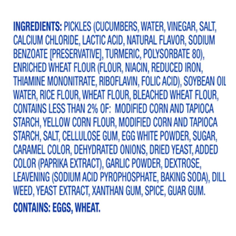 slide 3 of 4, Kroger® Breaded Dill Pickle Chips, 8 oz