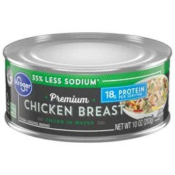 Kroger Less Sodium Chicken In Water
