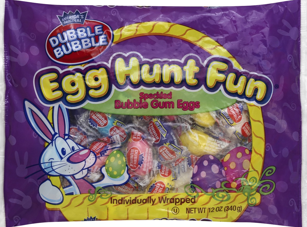 slide 1 of 5, Dubble Bubble Concord Easter Egg Hunt Fun Bag, 12 oz