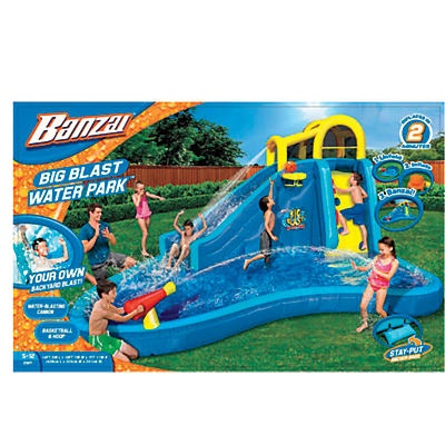 slide 1 of 1, Banzai Big Blast Water Park, 1 ct