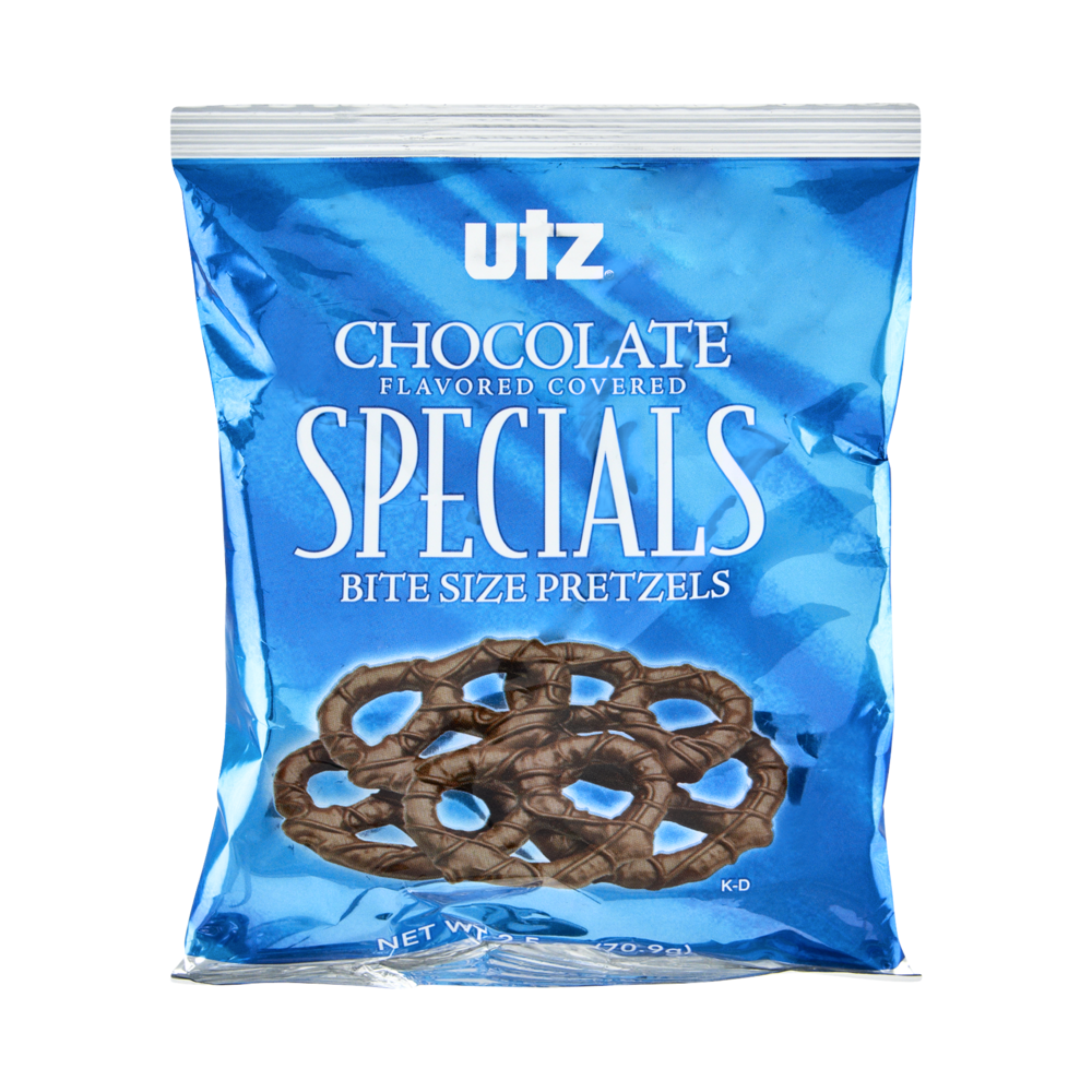 slide 1 of 1, Utz Chocolate Covered Pretzels, 2.5 oz